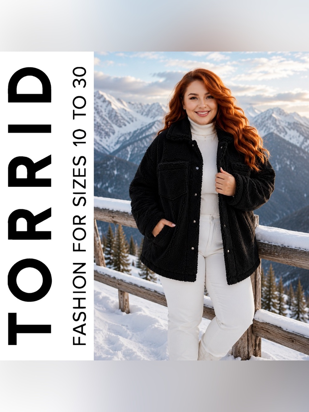 Torrid Black Fuzzy Sherpa Cozy Teddy Collared Shirt Jacket Coat, Large, NWT!